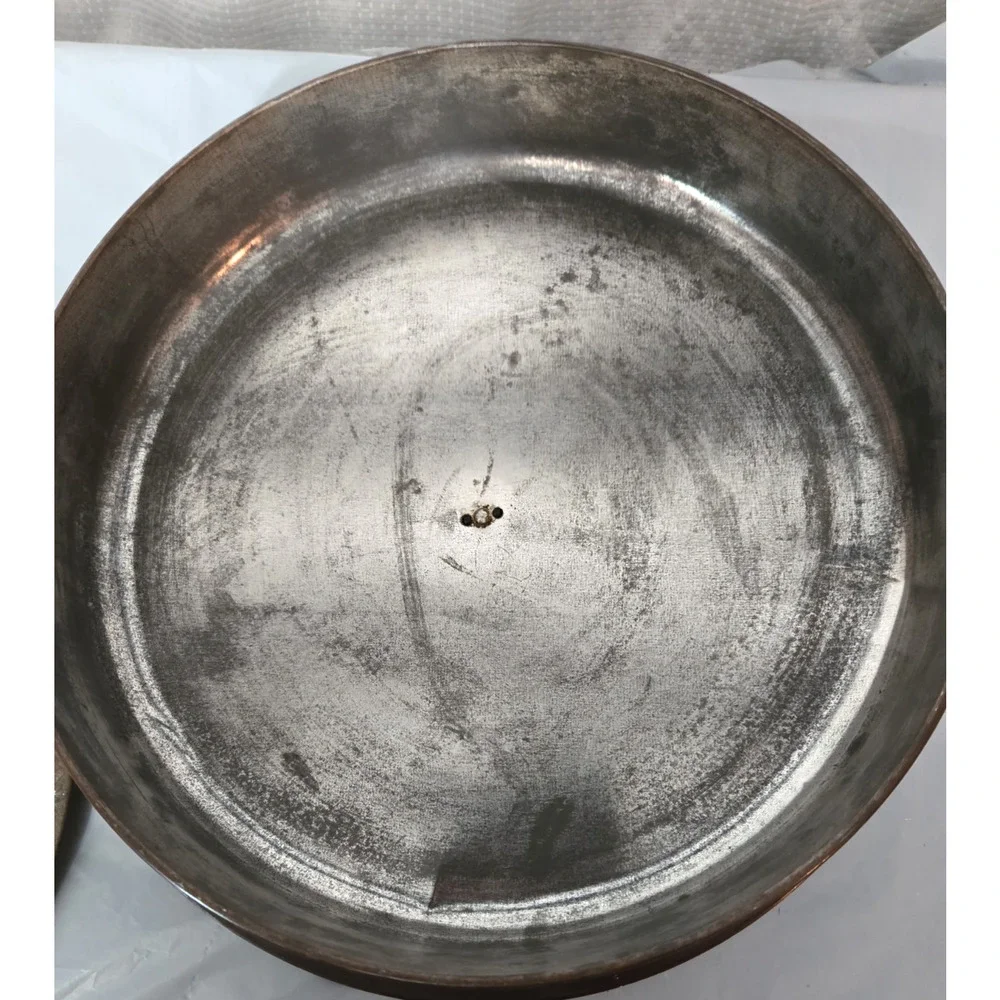Vintage Locking Aluminum Cake and Pie Carrier Double Layer MCM Retro Clamp